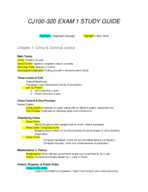 CJ 100 - Study Guide