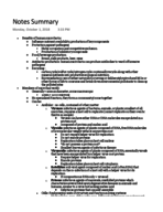UD - BISC 300 - Study Guide - Midterm