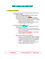UGA - ADPR 3100 - Class Notes - Week 7