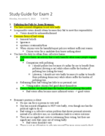 PHIL 1304 - Study Guide