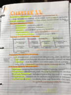 UCCS - PSY 1000 - Class Notes - Week 12