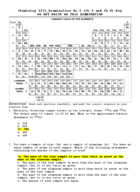 CHEM 1211 - Study Guide