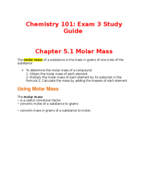 How to determine the molar mass of a compound?
