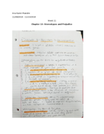 UTA - PSYC 3301 - Class Notes - Week 11