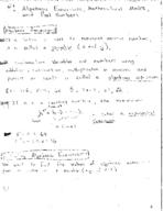 TTU - Math  1320 - Class Notes - Week 1