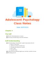 What is the view on adolescent psychology?
