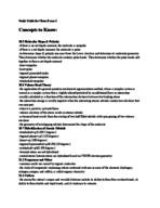 BGSU - CHEM 1270 - Study Guide - Midterm