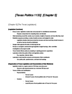POL 1133 - Class Notes - Week 6