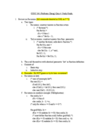 EMU - COSC 341 - Study Guide - Midterm