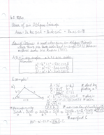 Math 113 - Class Notes - Week 14