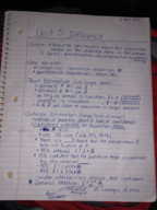 What is the definition of inference?