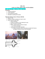 HOA 106 - Class Notes - Week 2