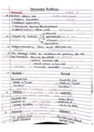 BIOLOGY 1 - Class Notes - Week 9
