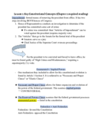 UNG - POLS 1101 - Class Notes - Week 1