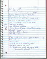 CHEM 2520 - Class Notes - Week 8