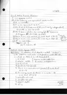 Cornell - MATH 2940 - Class Notes - Week 6