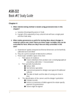 ASB 222 - Study Guide