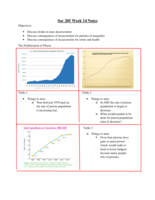 Soc 205 Week 14 Notes