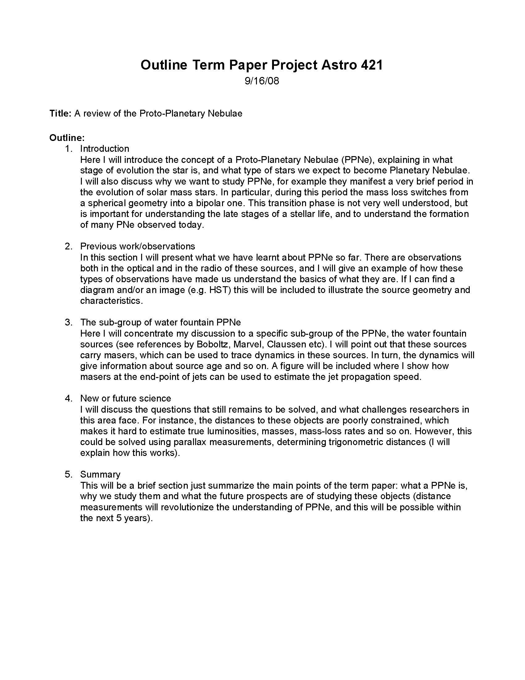 Concepts of Astrophysics I