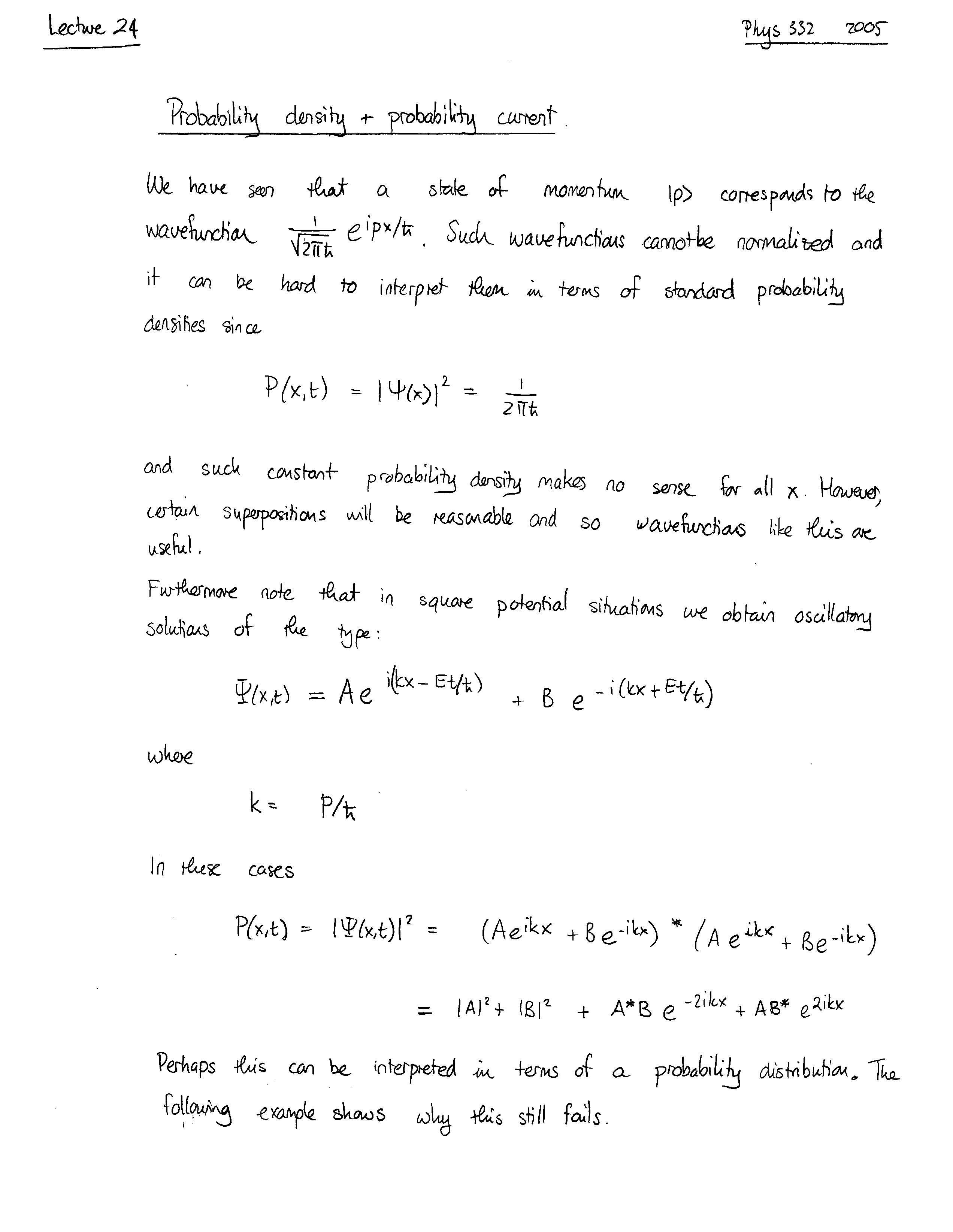 Quantum Mechanics