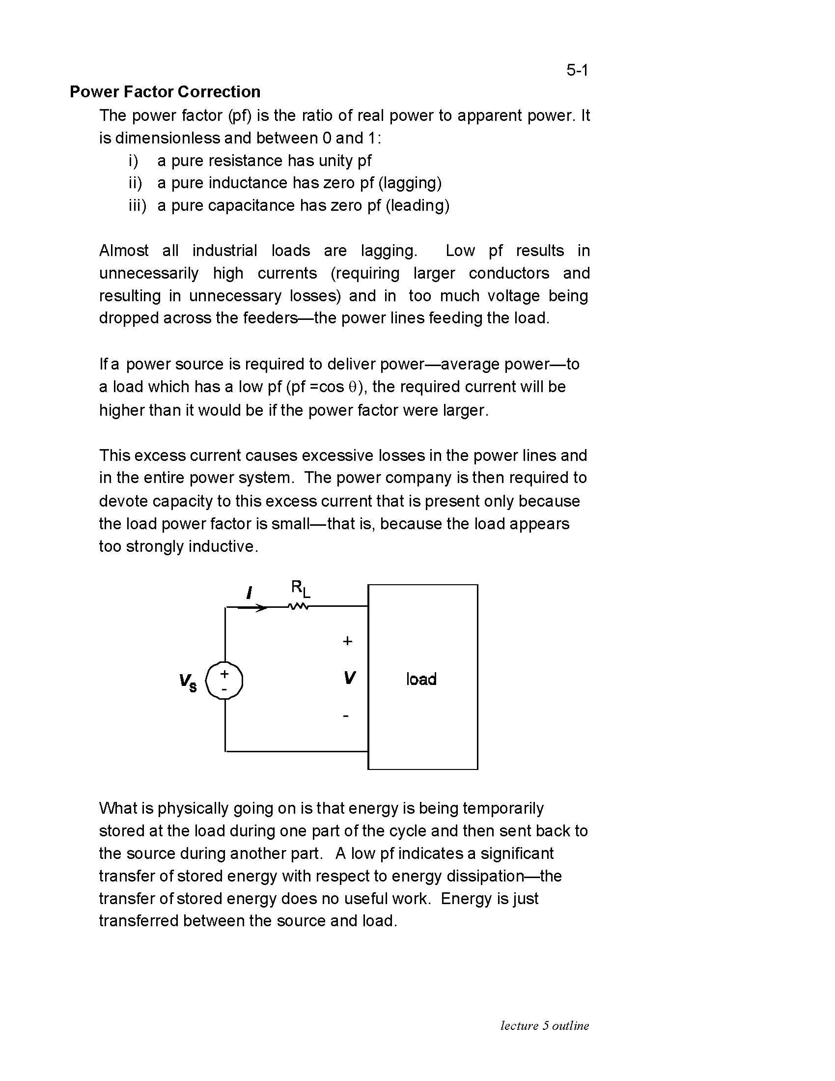 Power Systems I