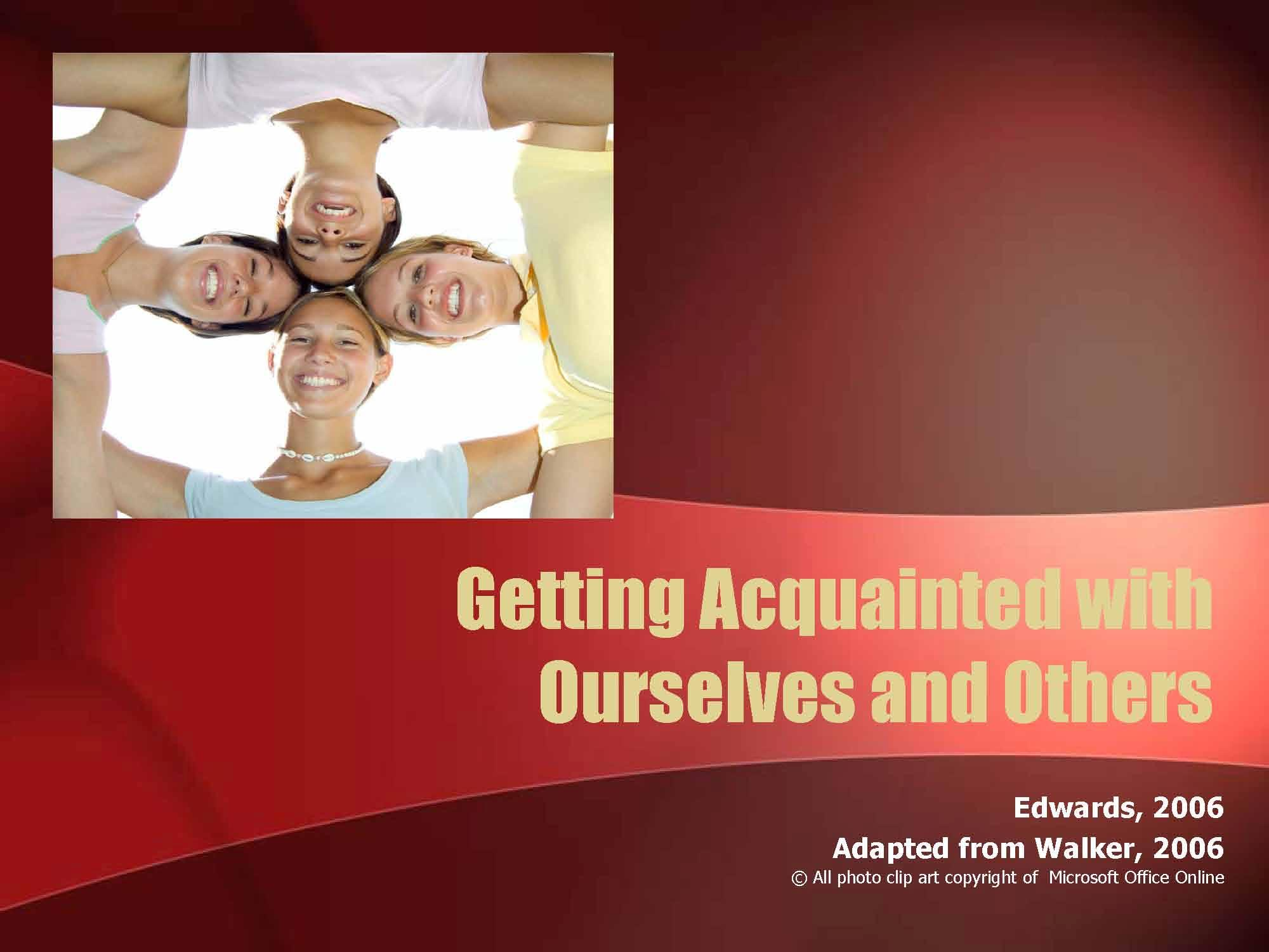 Psychology of Human Relations