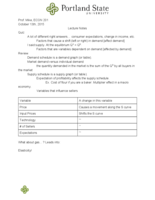 10/13 & 10/15 micro-econ. notes w/ prof. Mike