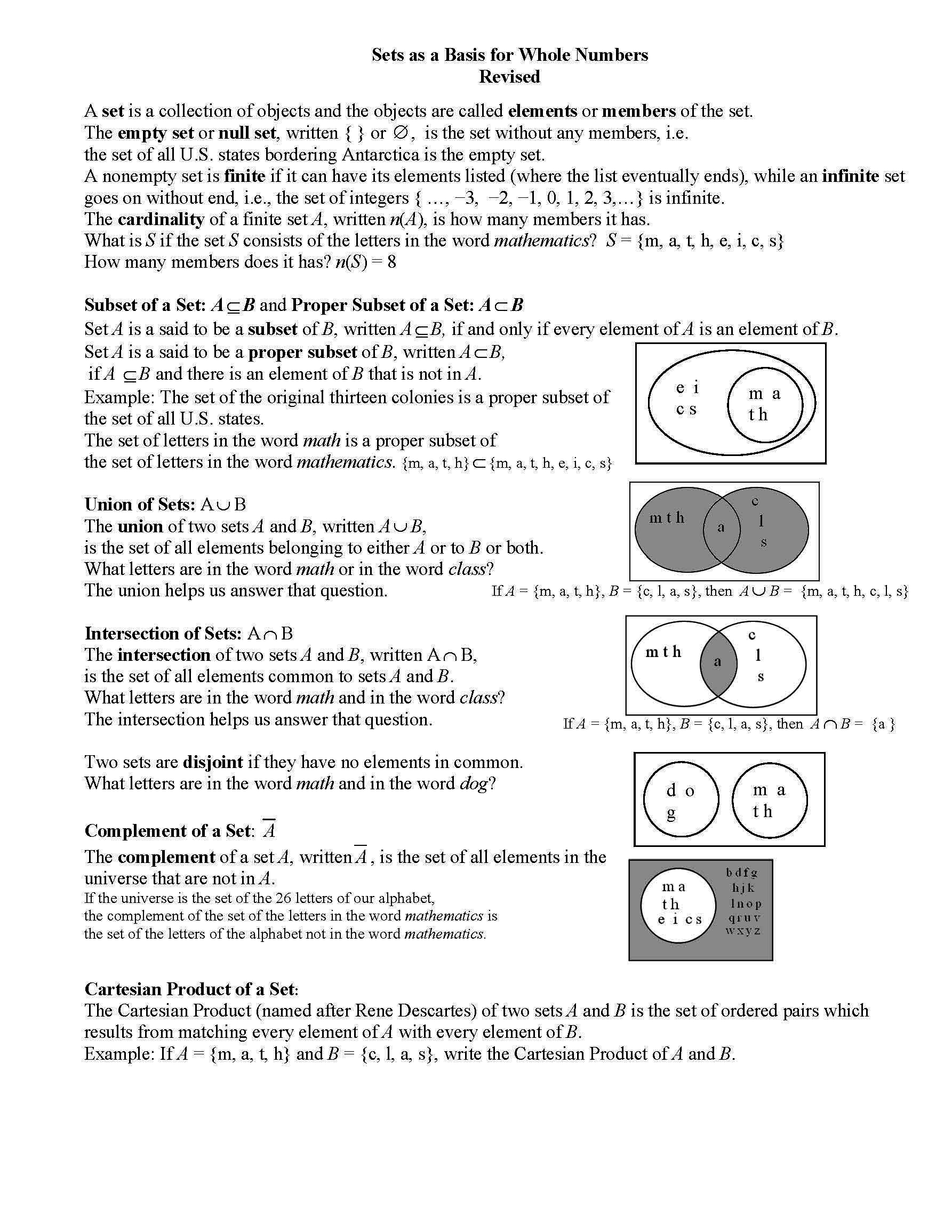 Math Elem Teachers I