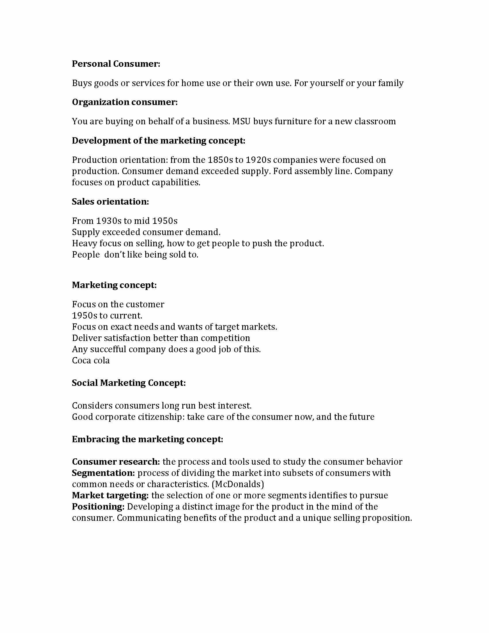 Consumer Behavior