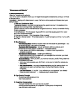 Lecture 10: Dissonance and Maturity