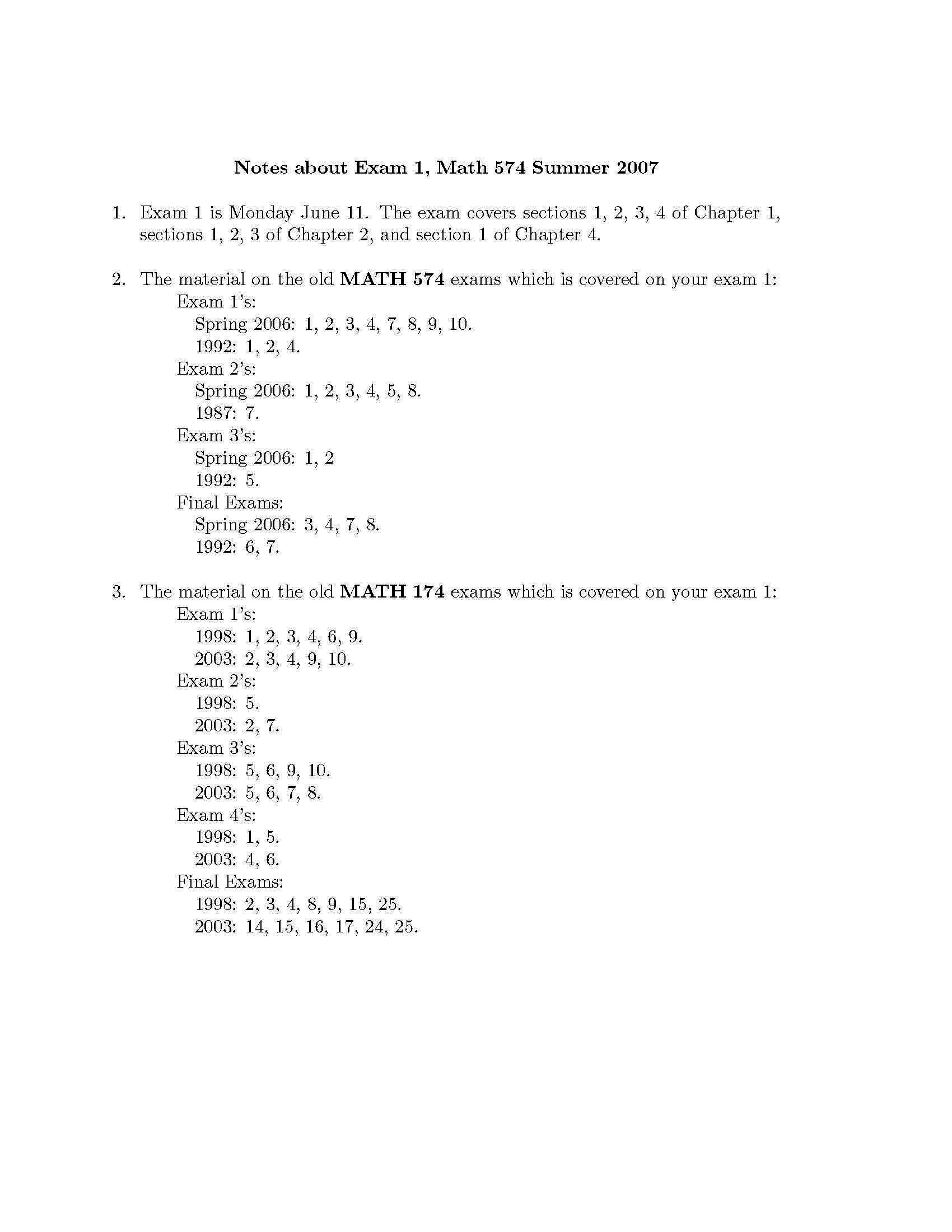 DISCRETE MATH I