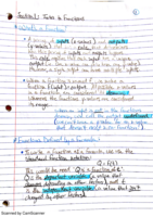 Section 1: Introduction to Functions