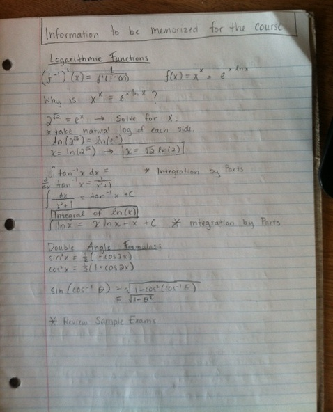 Partial Fractions (Integration by Parts)