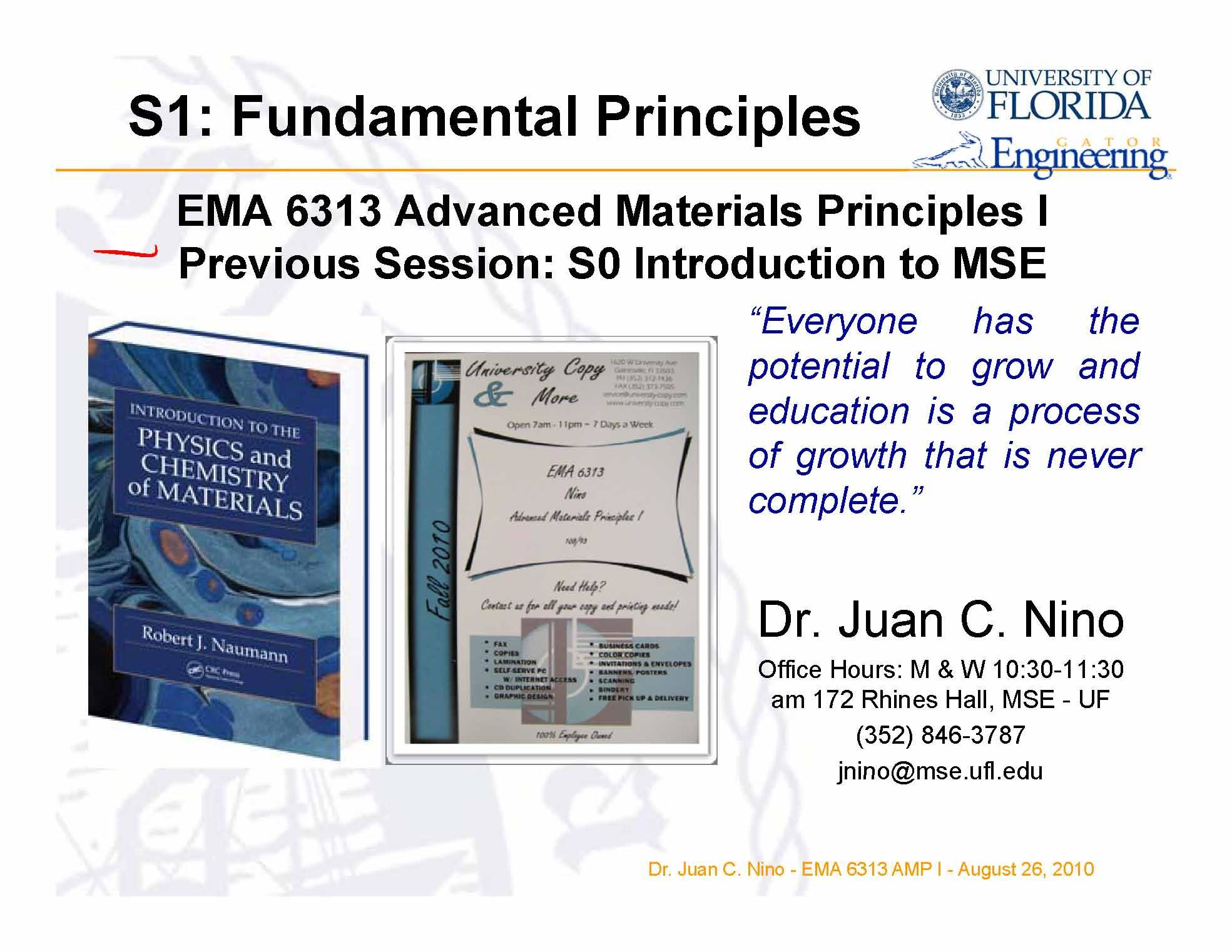 ADV MATERIALS PRIN 1