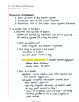 (51-87) Brain and Behavior