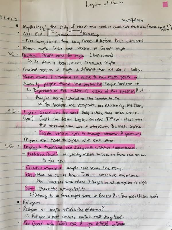 All notes before first quiz