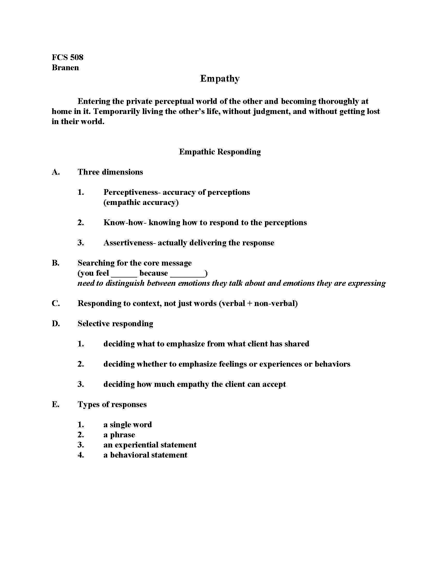 Helping Skills in Family and Consumer Sciences