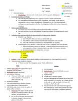 BIOL 304 notes for Jan. 14th and 19th 