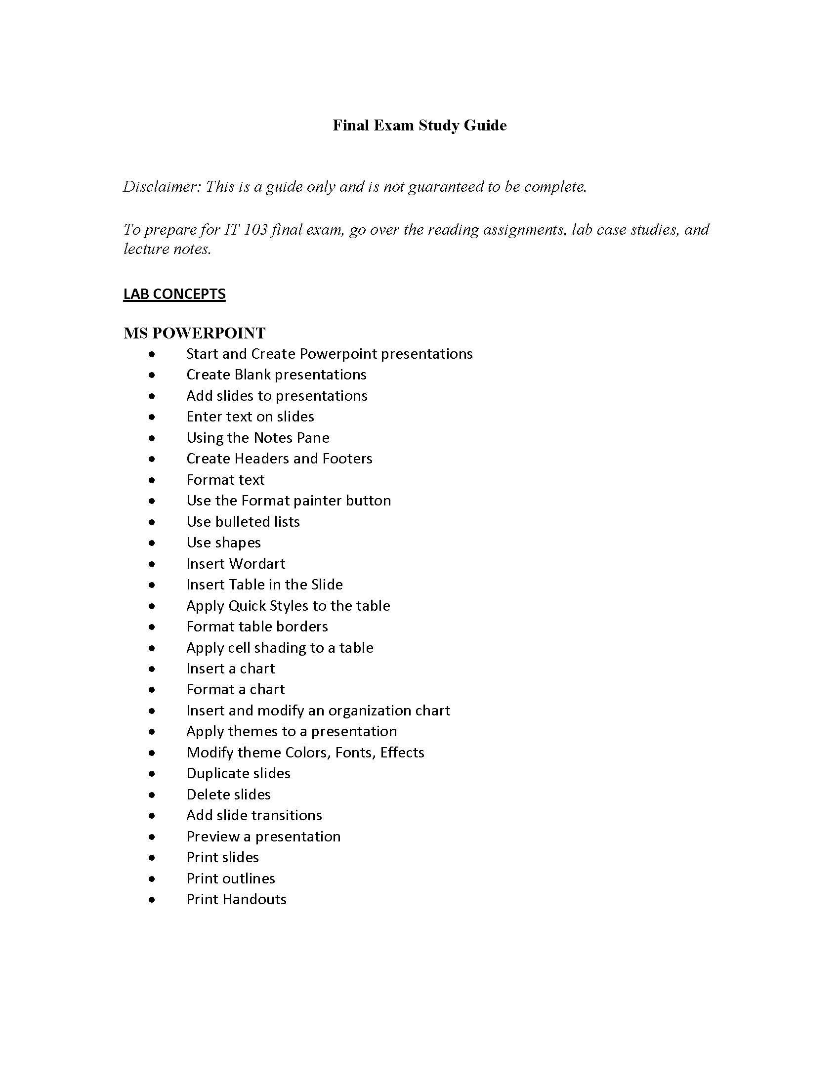 Introduction to Computing