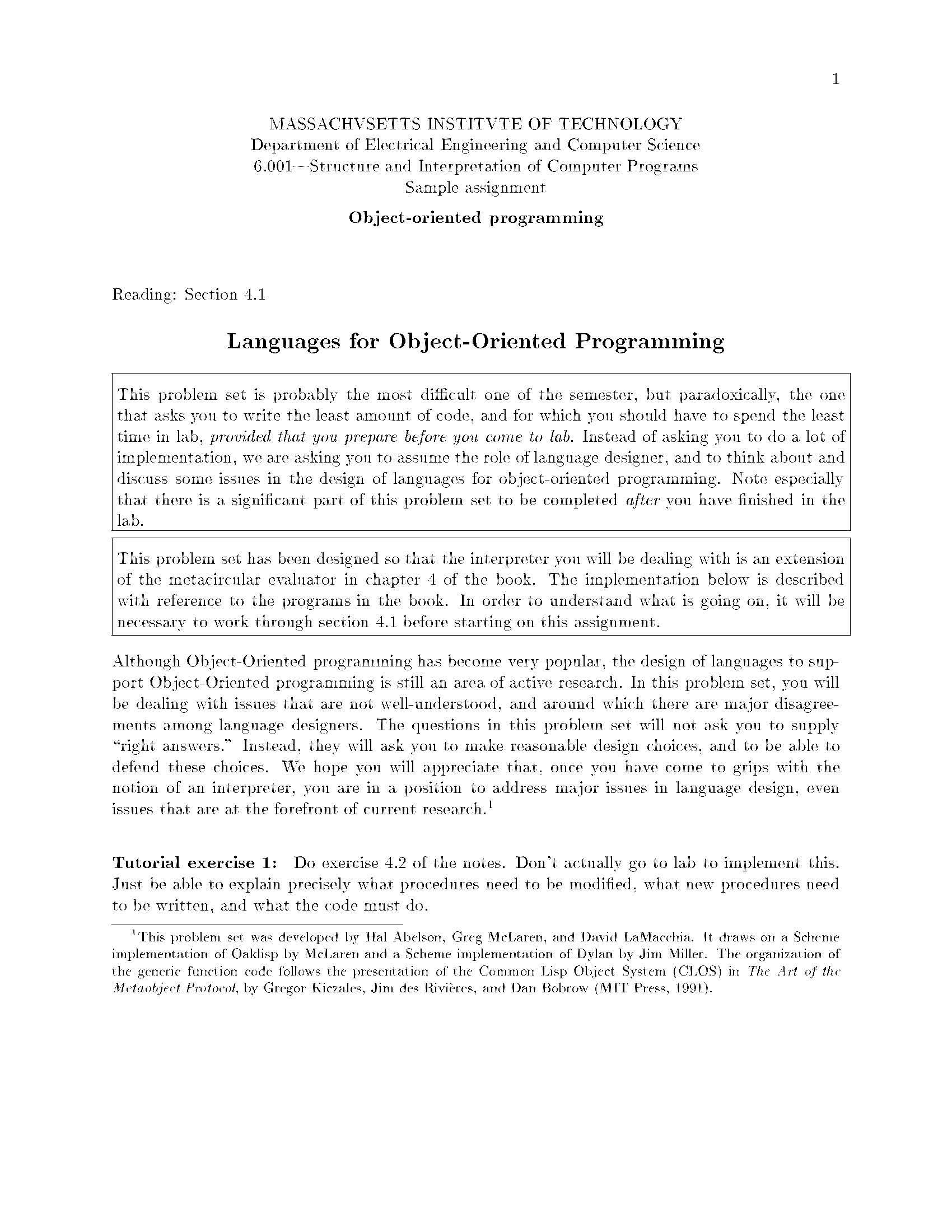 ProgrammingLanguages