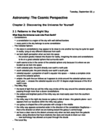 Astronomy - Chapter 3
