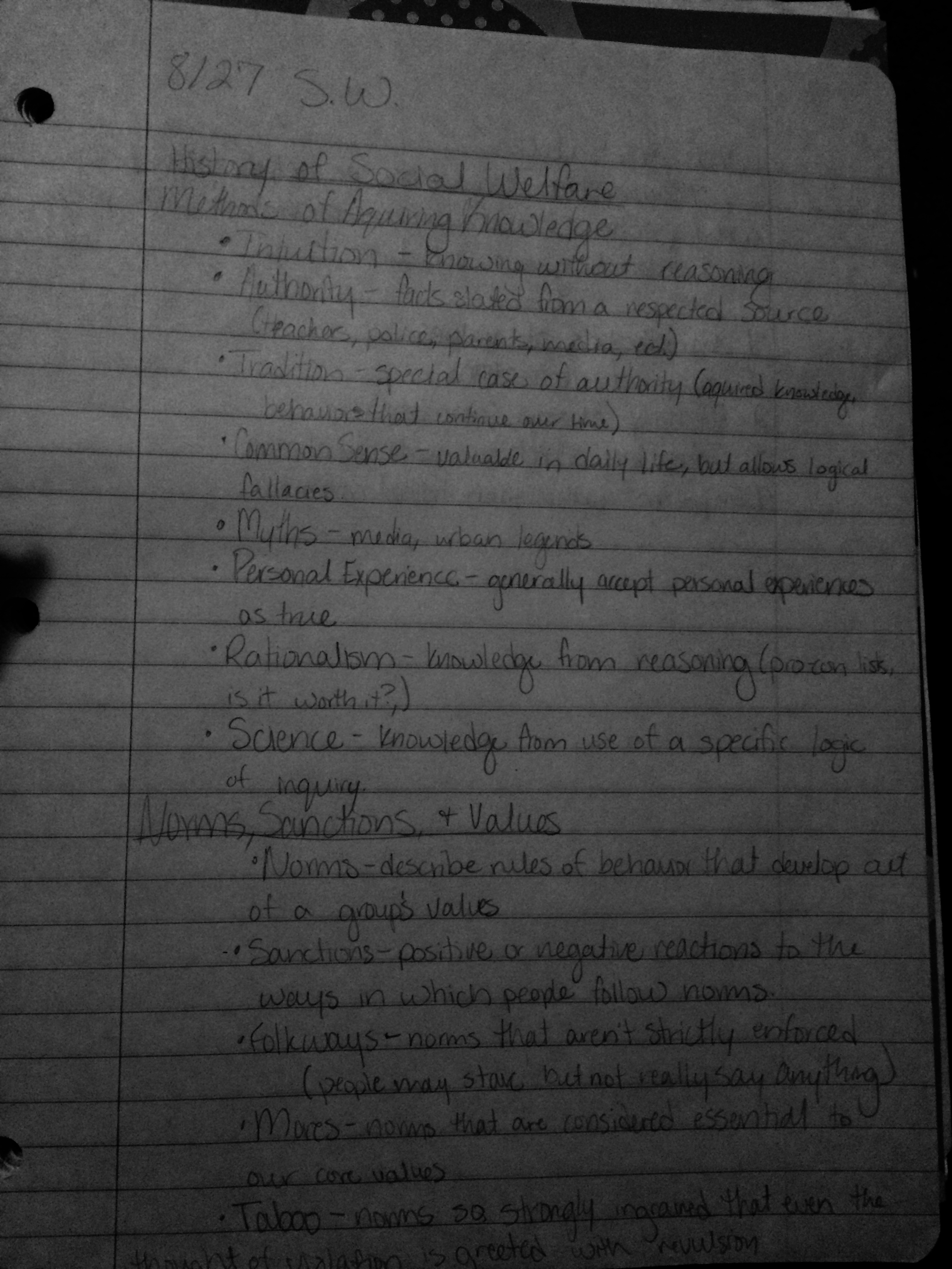 Notes