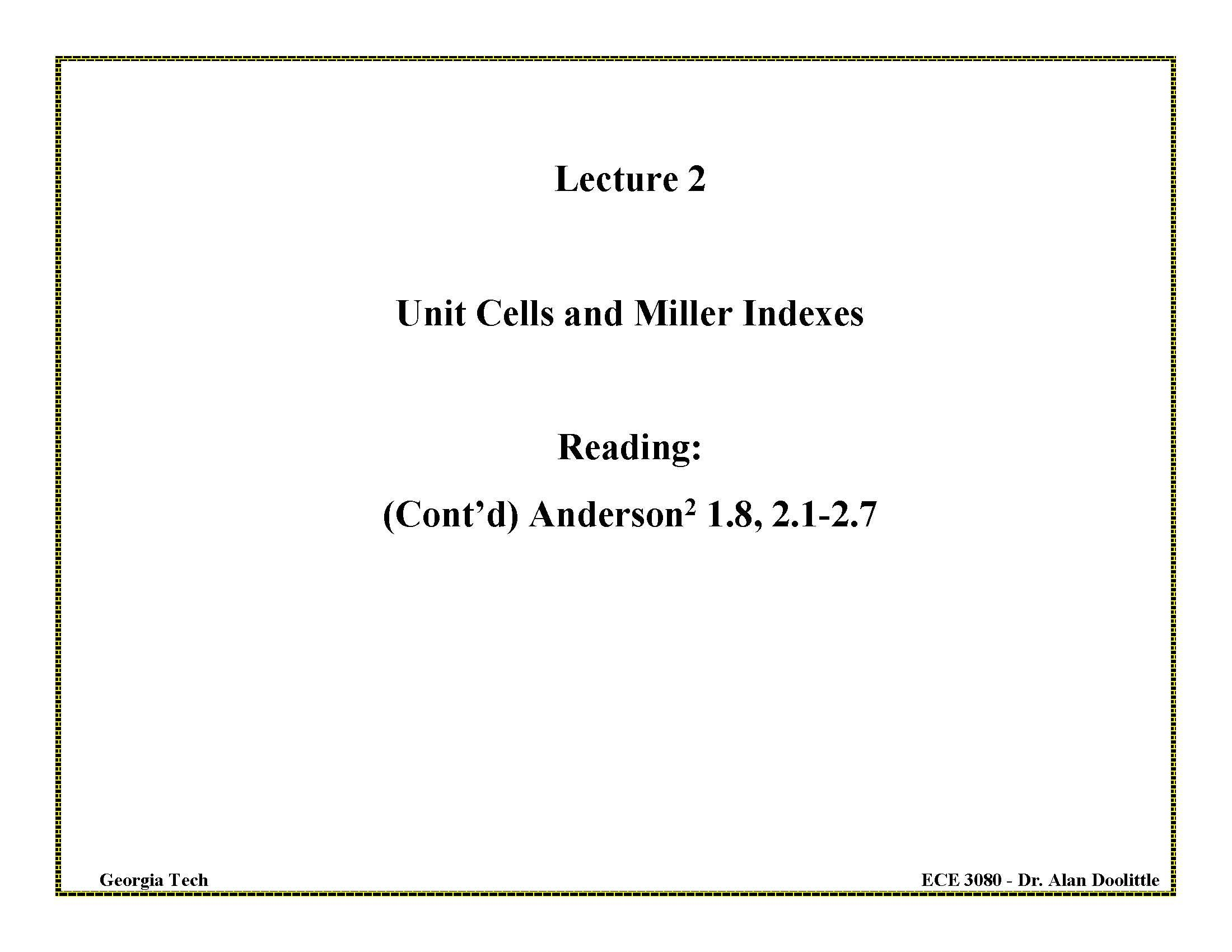 Semiconductor Devices