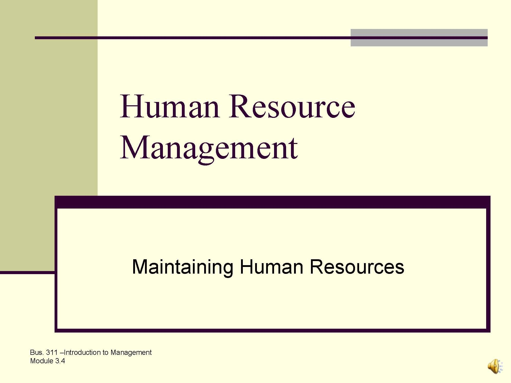 Introduction to Management