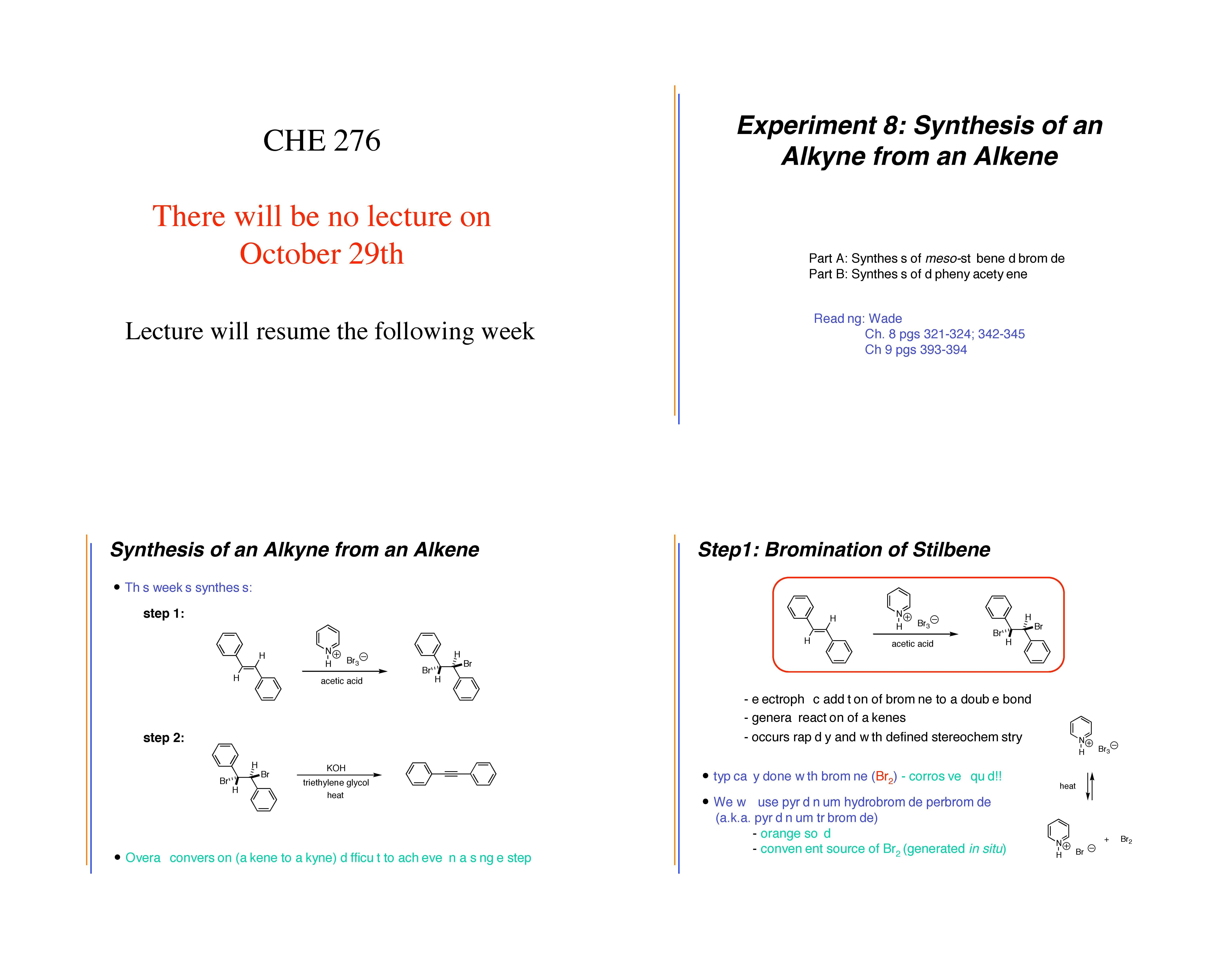 Organic Chemistry Laboratory