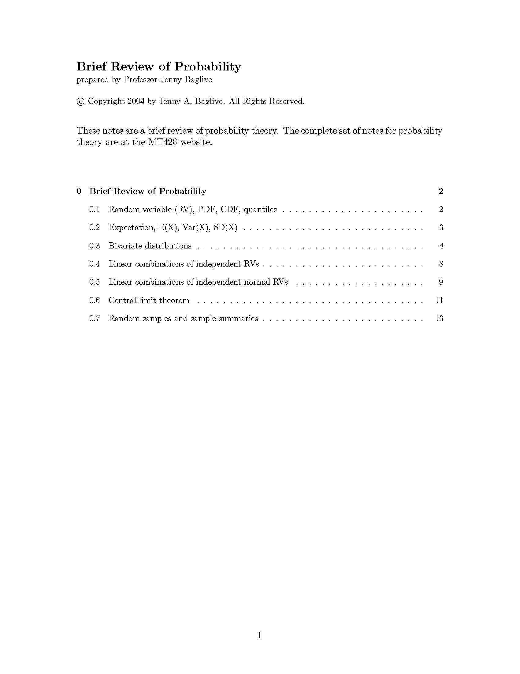 Mathematical Statistics