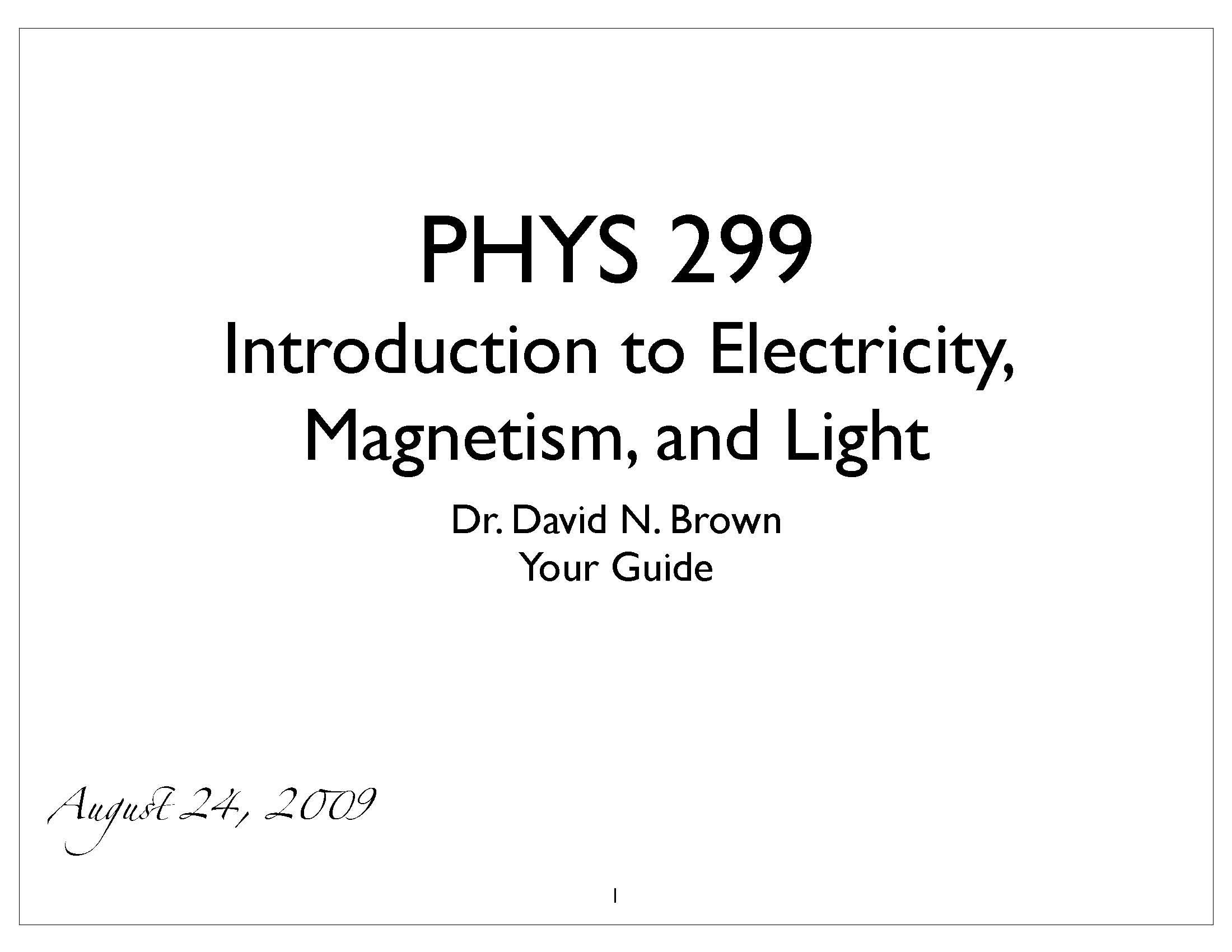 INTROELEC,MAG&LIGHT