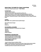 SDC Notes Interior Design.