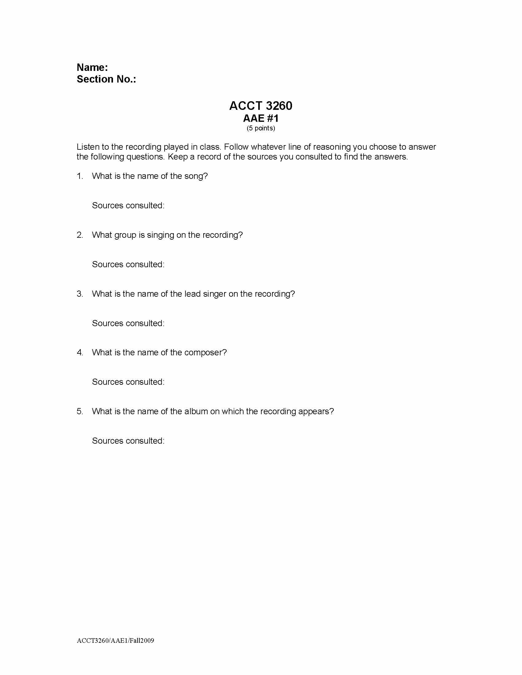 Federal Income Taxes