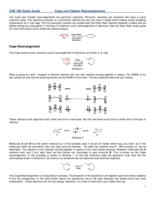 CHE: Organic Chemistry - Study Guide